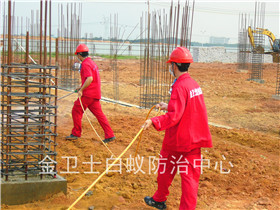 華南音樂基地土建白蟻預(yù)防工程