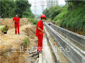 坪山坪德線復(fù)合電纜溝白蟻防治工程