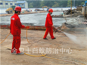 光明唯科科技大樓土建白蟻預(yù)防工程